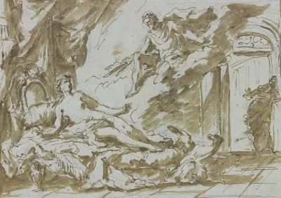 Jupiter and Semele, Gaspare Diziani