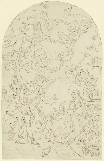 The Annunciation, Gaspare Diziani