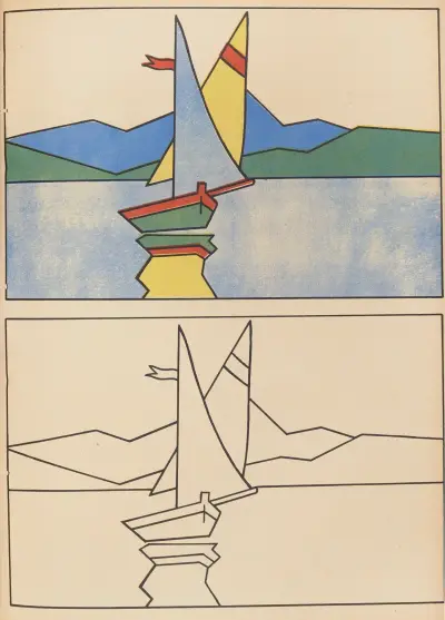 Album à colorier Pl.18 av Gaston Marechaux