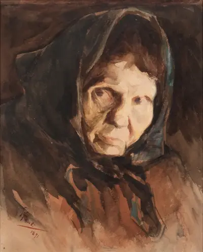 Head of a Woman, Georg Pauli
