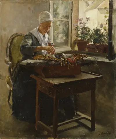 The Lace-Maker, Georg Pauli
