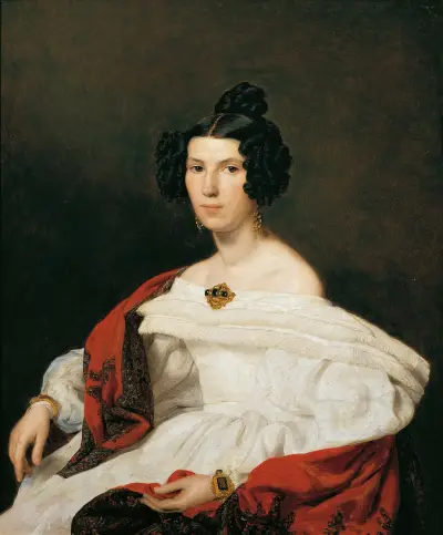 Die Gattin des Hofbeamten Josef von Stadler von Ferdinand Georg Waldmüller