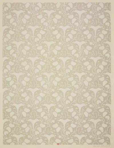 Ensemble de papiers de garde pour Eugène Verneau Pl.12 von George Auriol