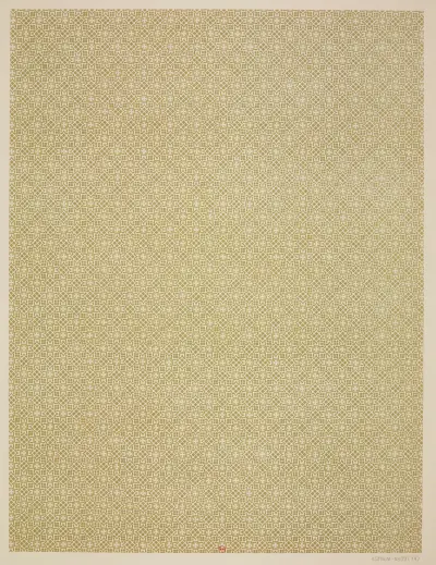 Ensemble de papiers de garde pour Eugène Verneau Pl.14 von George Auriol