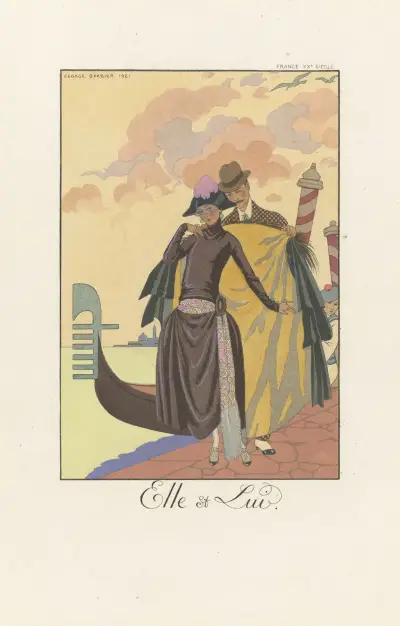 Elle et Lui, George Barbier