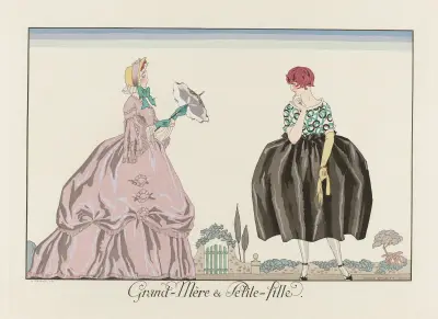 Grand-Mère & Petite-fille, George Barbier