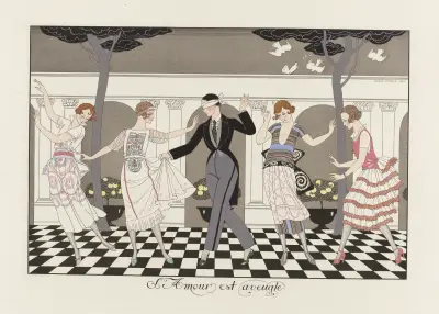 L’Amour est aveugle, George Barbier