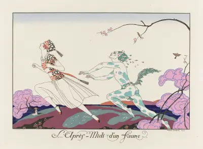 L’Après-Midi d’un faune, George Barbier