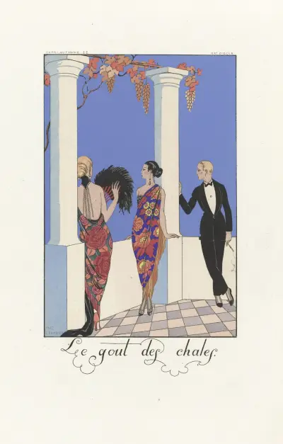 Le gout des chales, George Barbier