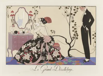 Le Grand Décolletage, George Barbier