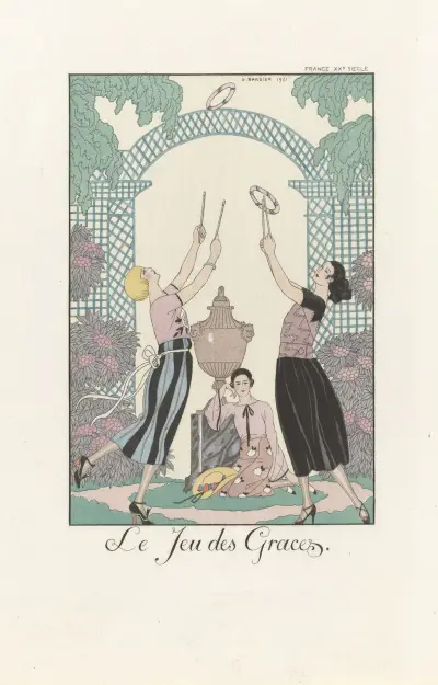 Le Jeu des Graces, George Barbier