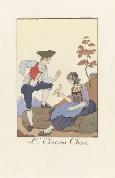 L’Oiseau Cheri, George Barbier