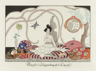 Minuitou l’appartement à la mode, George Barbier