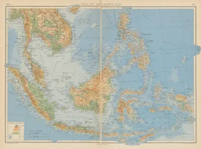 Malay Archipelago av John George Bartholomew