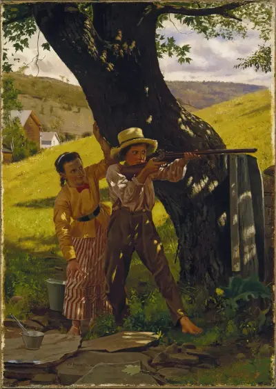 A Sure Shot von John George Brown