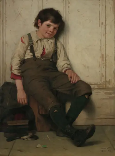Lazy Bones von John George Brown