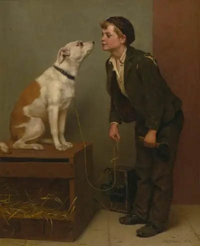 Who Do You Love von John George Brown