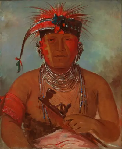 George Catlin, Wée-Ke-Rú-Law, He Who Exchanges von George Catlin