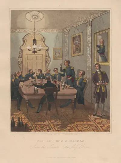 The Mess Room von George Dawe