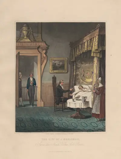 The Sick Room von George Dawe