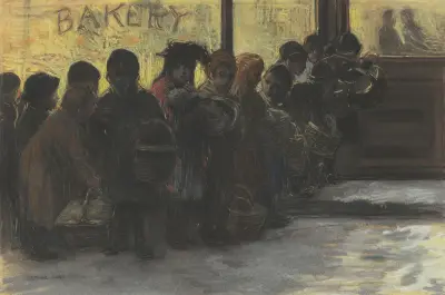 Breadline, George Luks