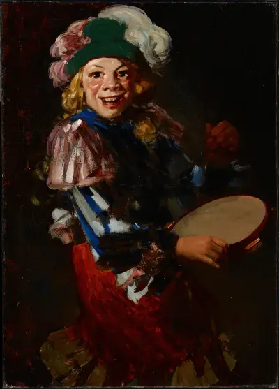 New Year’s Shooter, 1907, George Luks