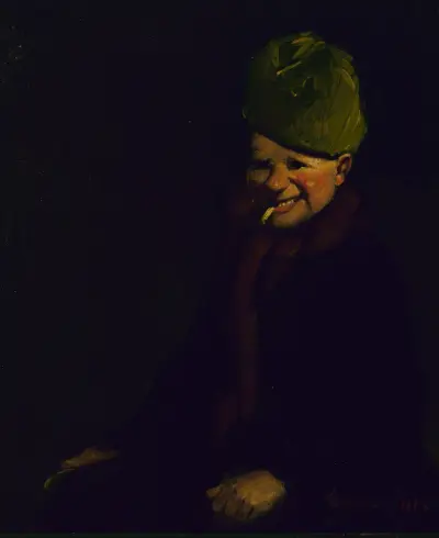 New Year’s Shooter, 1917, George Luks