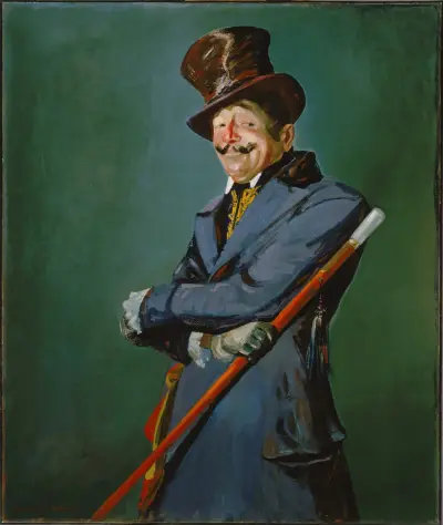 Otis Skinner as Col. Philippe Bridau, George Luks