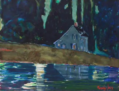 Saltbox, George Luks