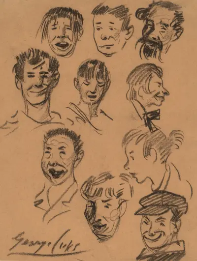 Ten Heads, George Luks
