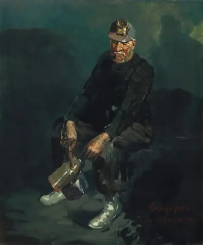 The Fire Boss, George Luks
