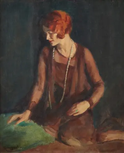 The Redhead, George Luks