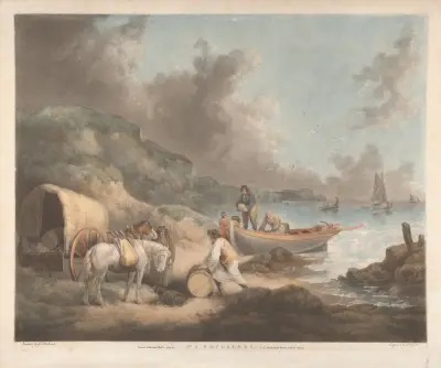 Smugglers av George Morland