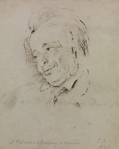 Samuel Palmer, 1828 av George Richmond