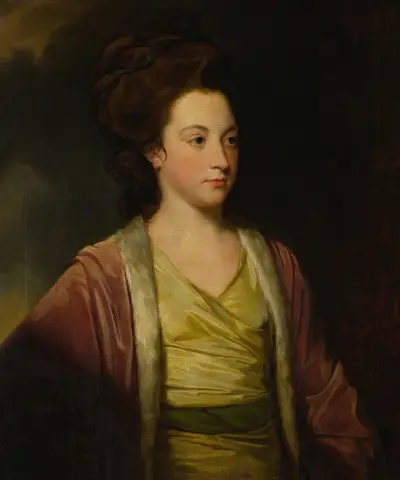 Porträt von Frances Alicia Bennet (geb. 1749) von George Romney