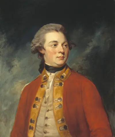 Porträt von Francis North, 4. Earl of Guilford (1761–1817) von George Romney