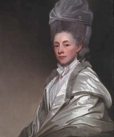 Porträt der Jane Dawkes Robinson von George Romney