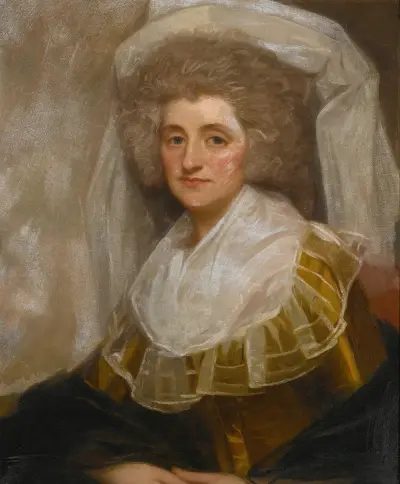 Porträt von Mrs. Francis Ingram von George Romney