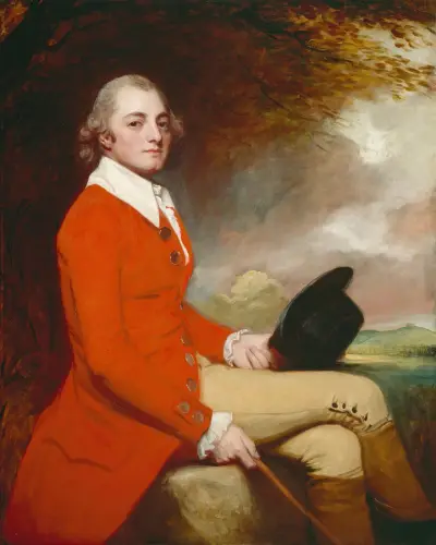Thomas Grove of Ferne, Wiltshire von George Romney