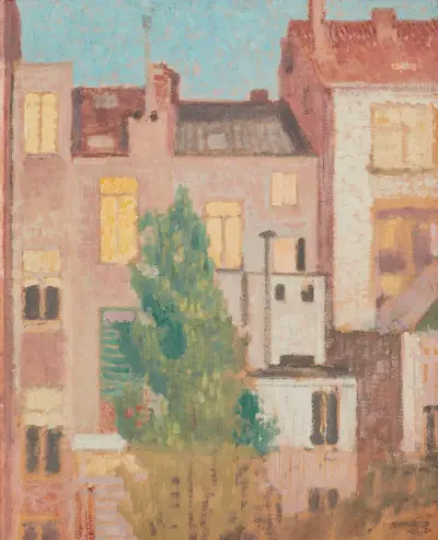 Houses (Maisons) av Georges Lemmen
