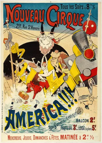 Ouveau Cirque,America!!! av Georges Meunier