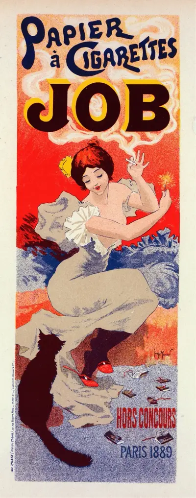 Papier À Cigarettes Job av Georges Meunier
