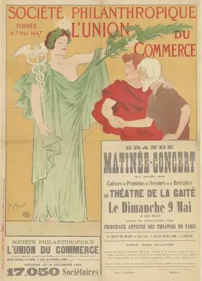 Société philanthropique l’Union du commerce av Georges Meunier