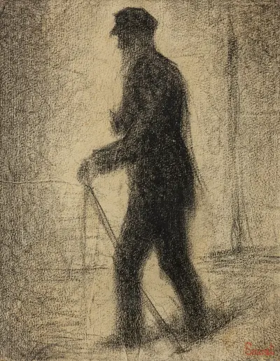 En marche av Georges Seurat
