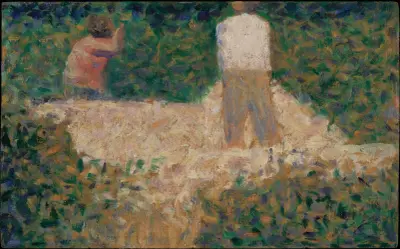 Two Stonebreakers av Georges Seurat