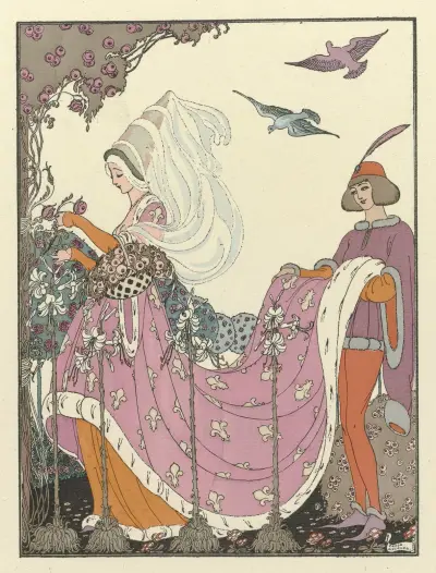 La jolie Cueillette av Gerda Wegener