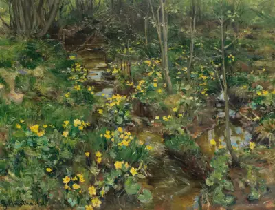 Norwegian Marigolds av Gerhard Munthe