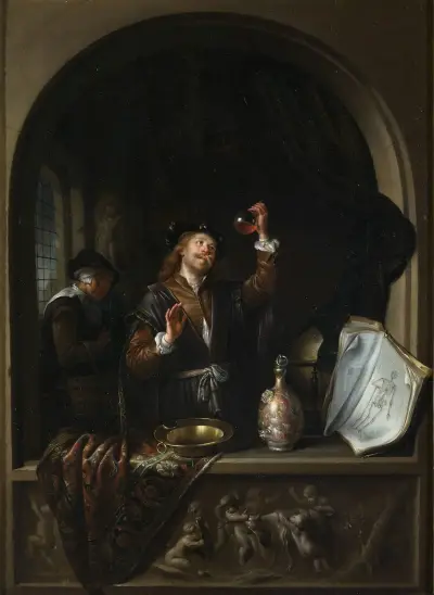 The Doctor av Gerrit Dou