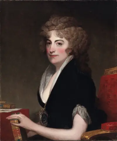 Portrait of Anne Willing Bingham av Gilbert Stuart