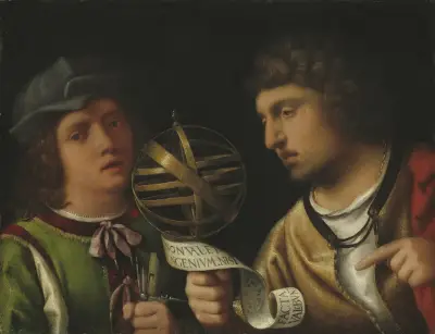 Giovanni Borgherini and His Tutor, Giorgione